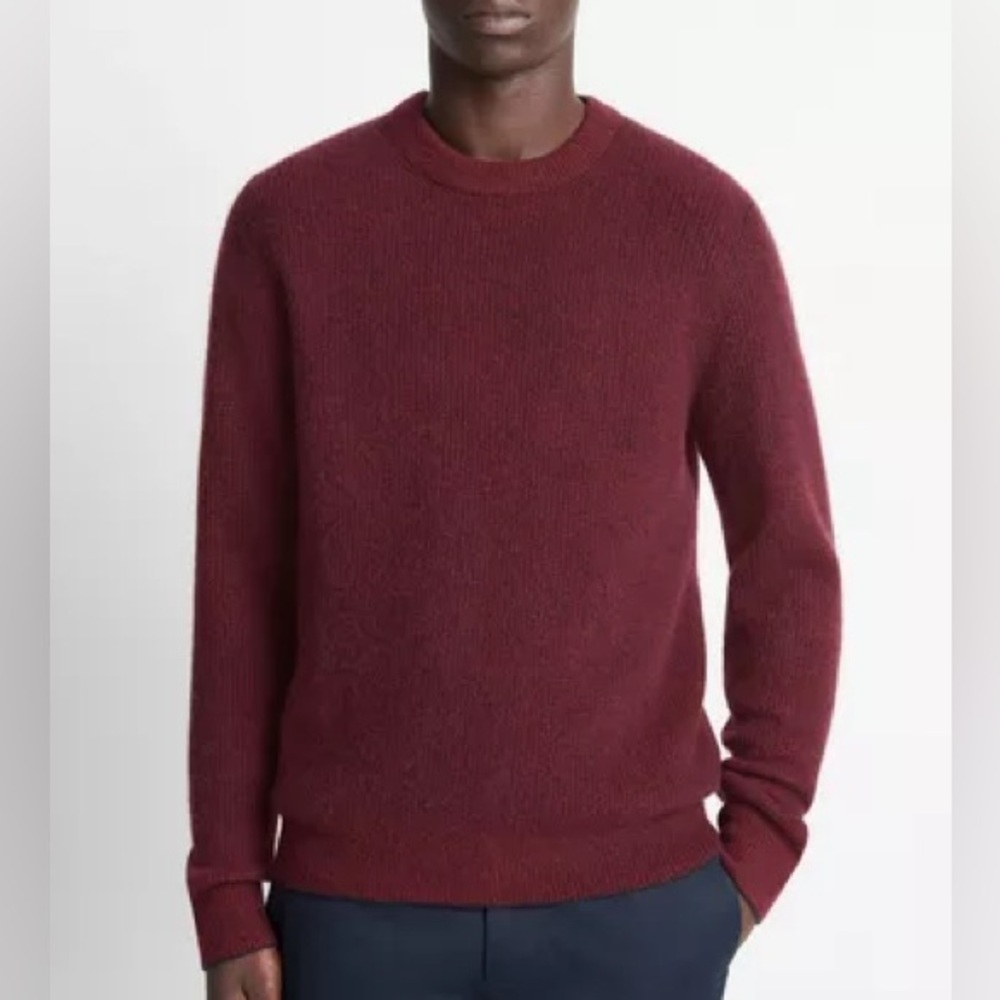 VINCE CASHMERE WOOL CREWNECK SWEATER MENS XL